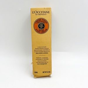 L'Occitane 15% SHEA Dry Skin Foot Cream 5.2 oz NEW